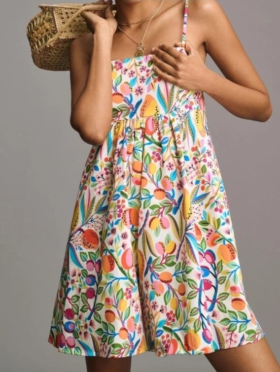 Hutch Pants - Anthropologie Hutch Bandeau Fruit Romper Size XL